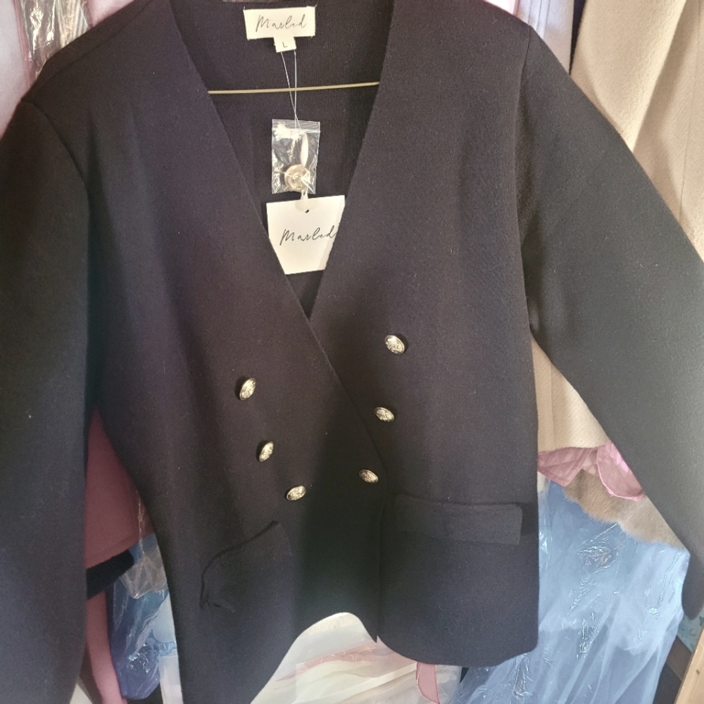 Marled women's brand new with tags size large blazer